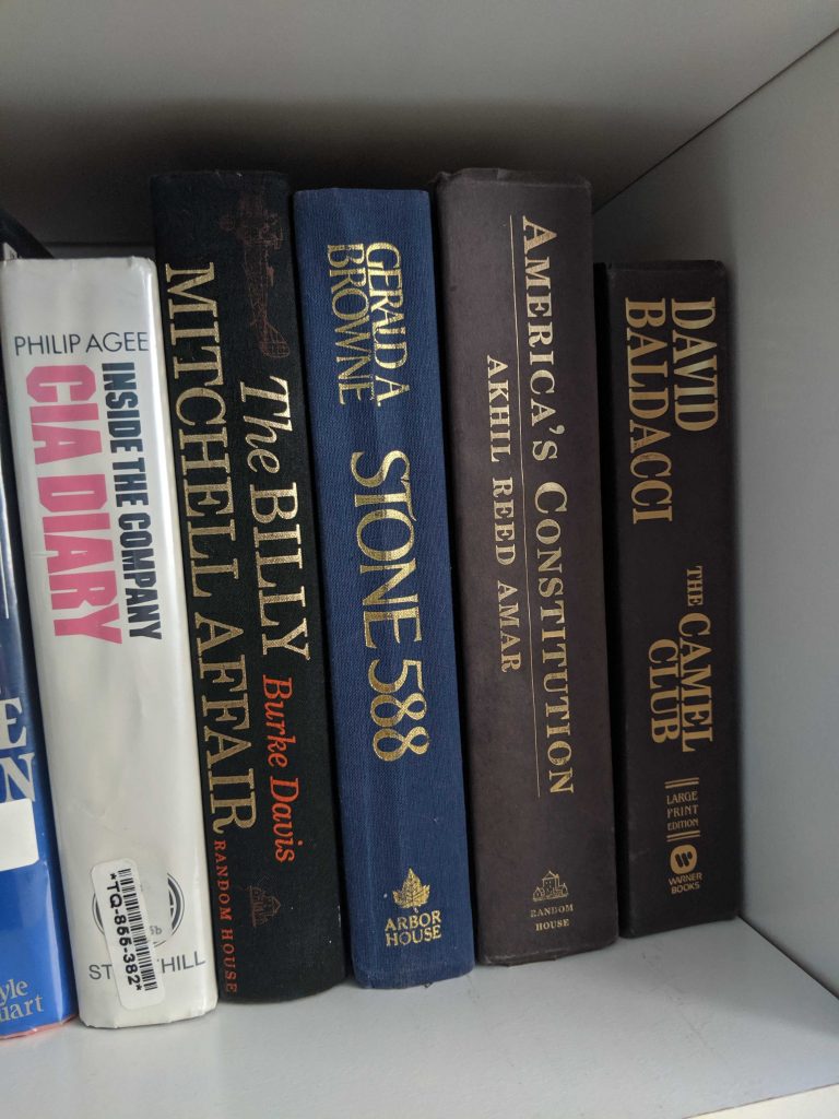 BSidesRDU 2019 - Bookshelf