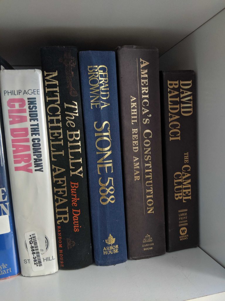 BSidesRDU 2019 - Bookshelf