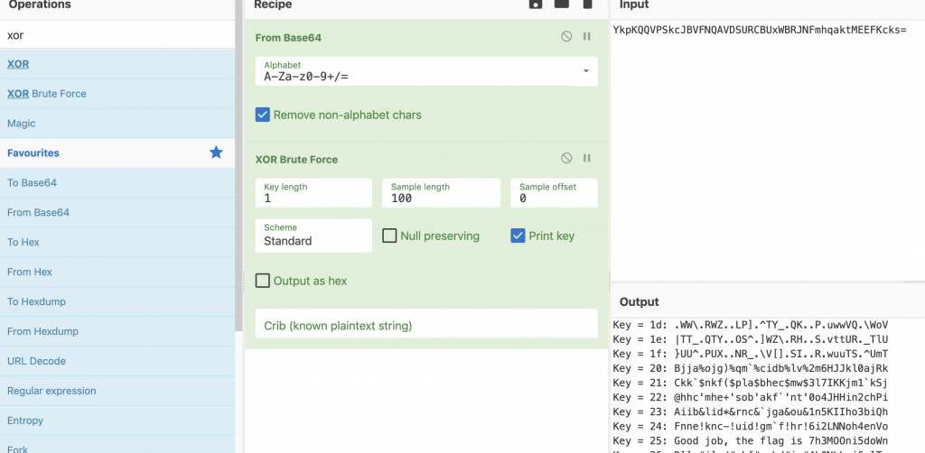 BSides RDU EverSec CTF - XOR brute