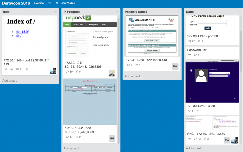 CTF Resources - Trello