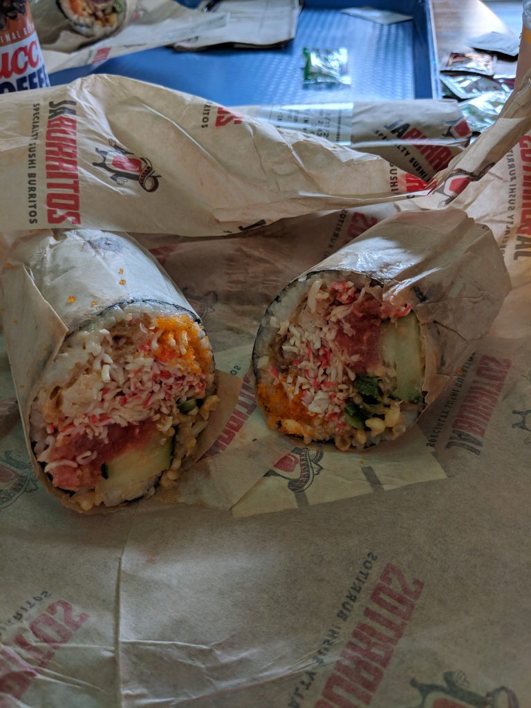 Black Hat / DEF CON - Sushi burrito