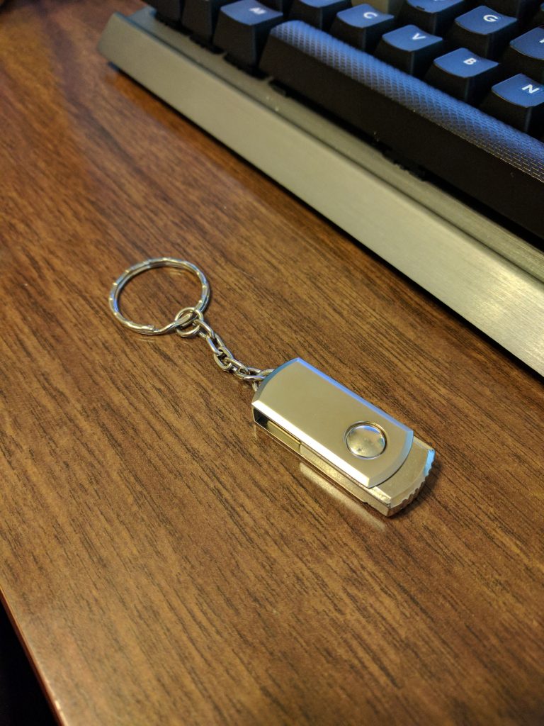 DIY USB Rubber Ducky - Keychain