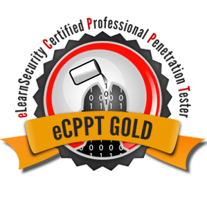 eCPPT Exam - Gold Logo