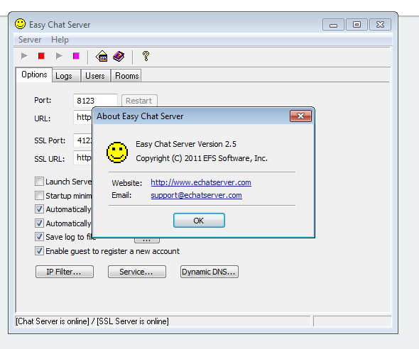 Easy Chat Server Exploit - Version