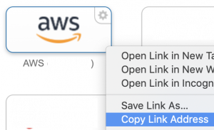 Gimme AWS Creds - Application URL