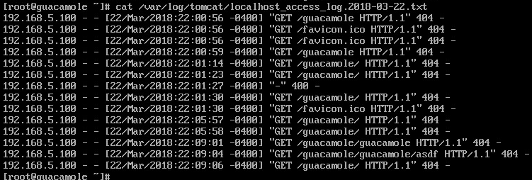 Guacamole Installation - HTTP Errors