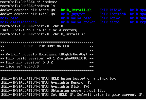 HELK Installation and Configuration - A Hunting I Will Go!