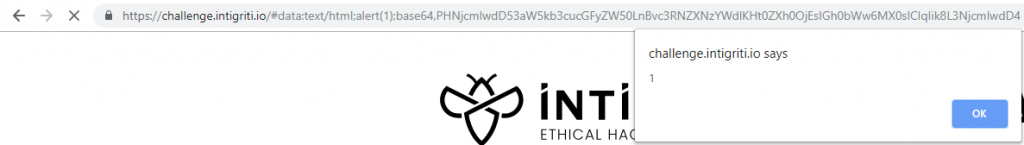 Intigriti XSS - Working Alert
