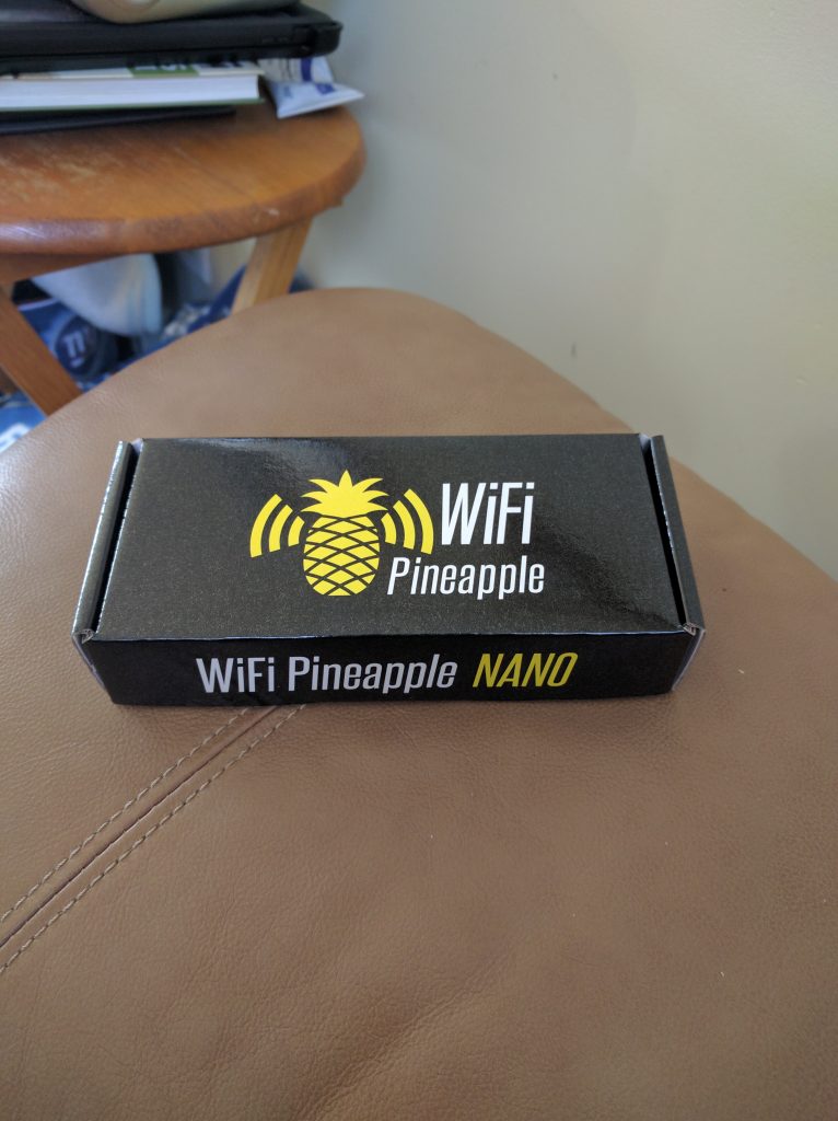 Cyber Security Conferences - Pineapple Nano Setup - Box
