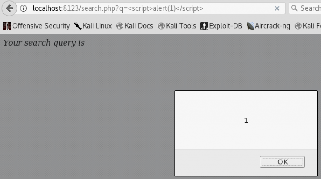 XSS Attack Chain - Search XSS