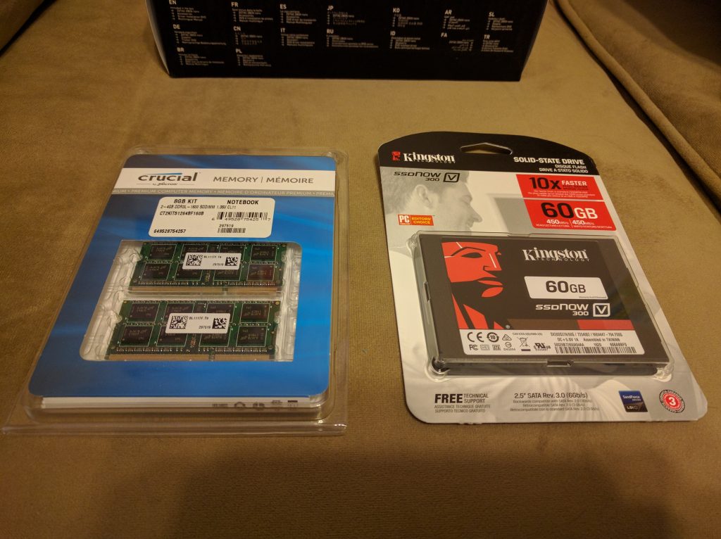 Zotac ZBOX CI323 pfSense - RAM and SSD