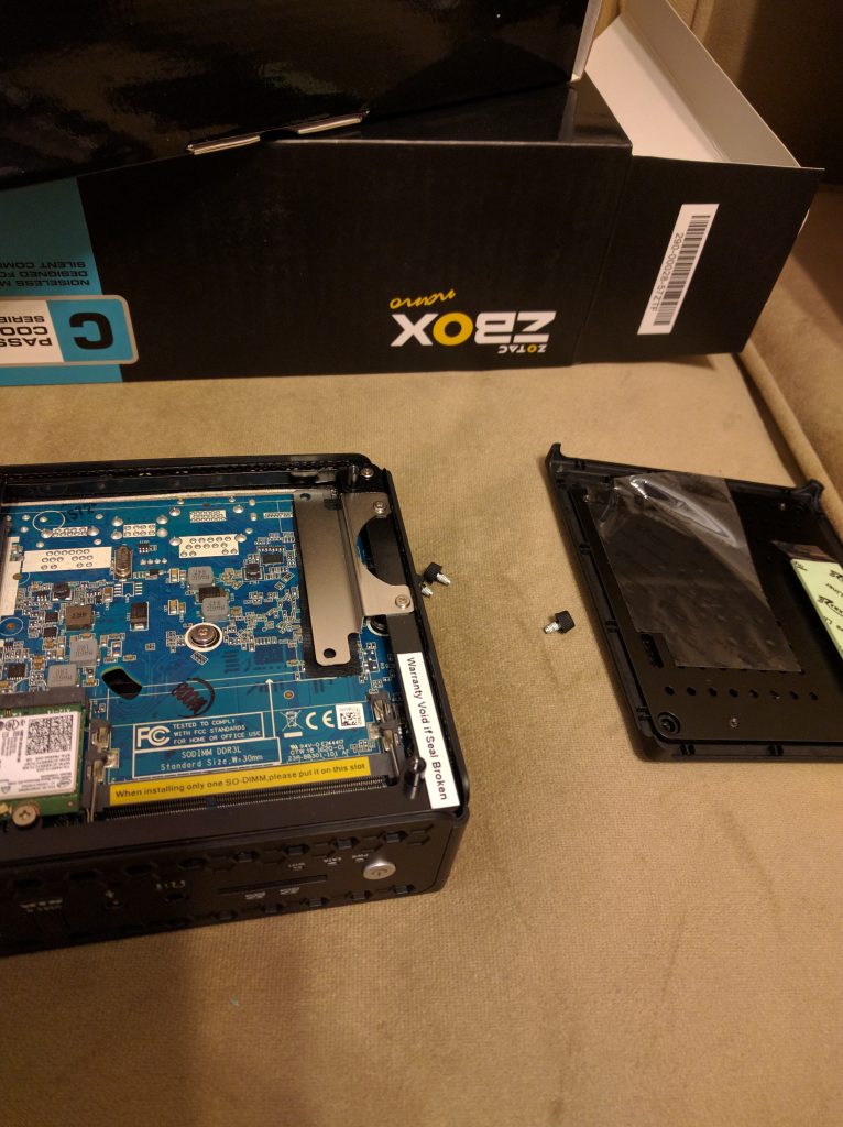 Zotac ZBOX CI323 pfSense - Open