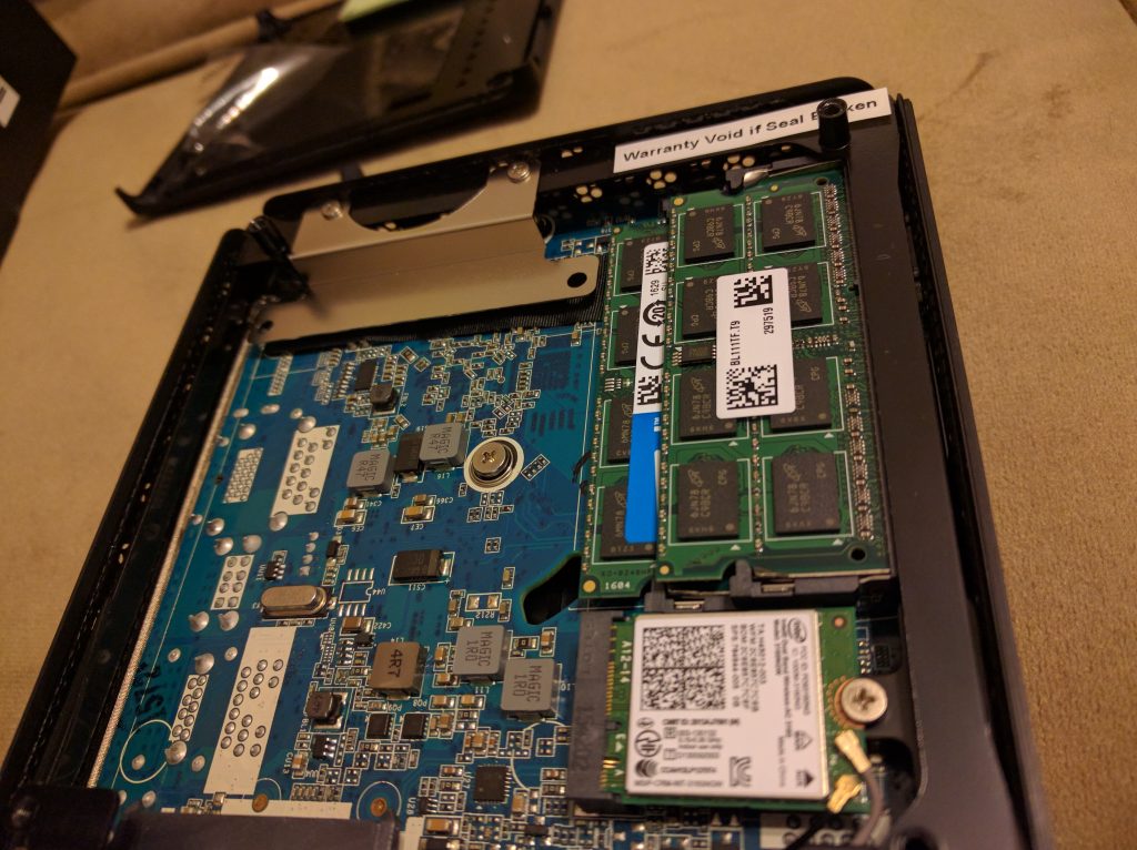 Zotac ZBOX CI323 pfSense - RAM Installation