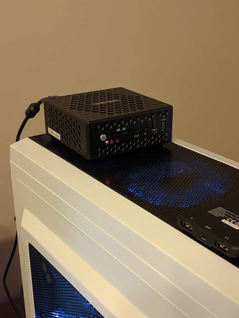 Zotac ZBOX CI323 pfSense - Case 1